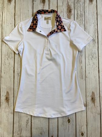 Ladies IceFil Short Sleeve Knit Placket