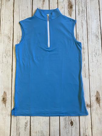 Sleeveless IceFil Zip Top