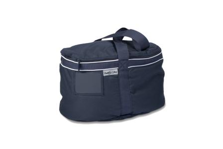 Quilted Lined Helmet Bag NAVY