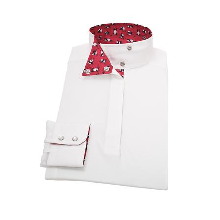 Playful Pandas Ladies Talent Yarn Wrap Collar Show Shirt
