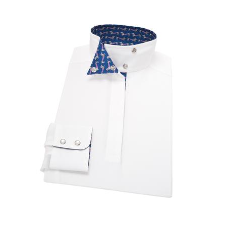 Dachsie Moe Ladies Talent Yarn Wrap Collar Show Shirt