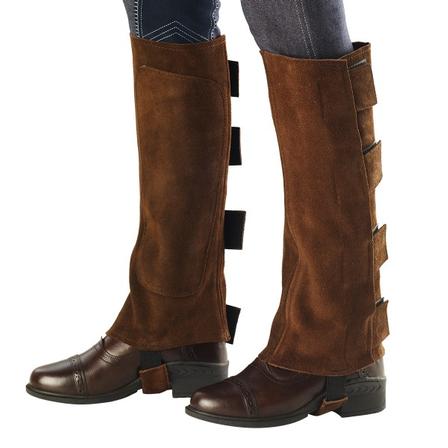 EZE Tab Suede Half Chaps - Ladies BROWN