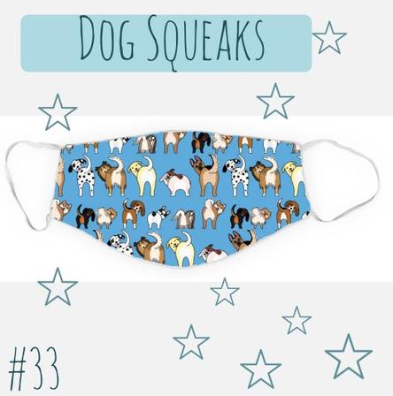 Dog Squeaks Mask