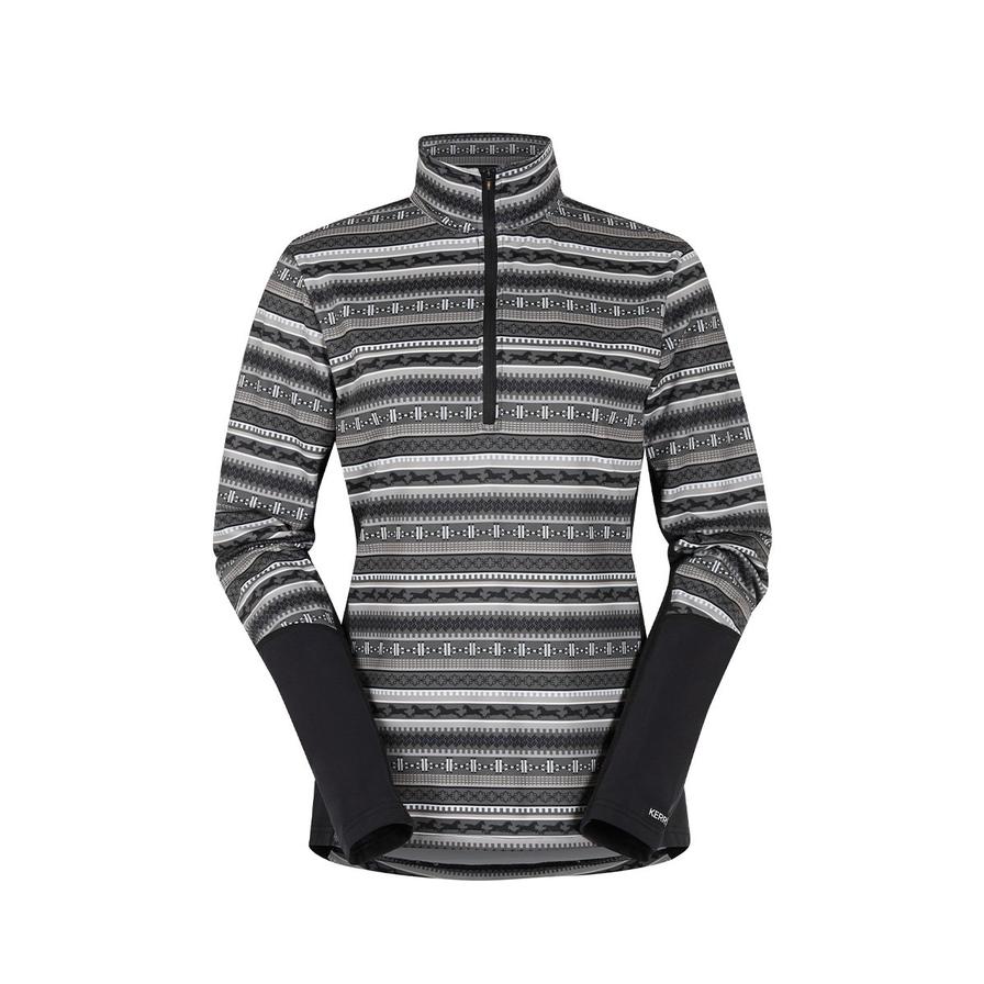 Fair Isle Fleece Tech Top