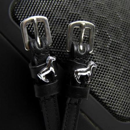 Silver Horse Spur Straps