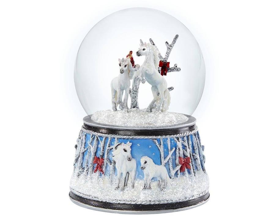 Enchanted Forest Musical Snow Globe