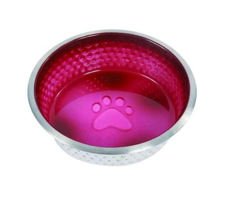 Non-Slip Stainless Steel Dog Bowl - 9 Inch