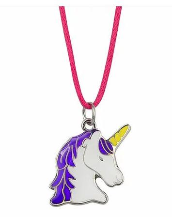 Unicorn Head Mood Necklace