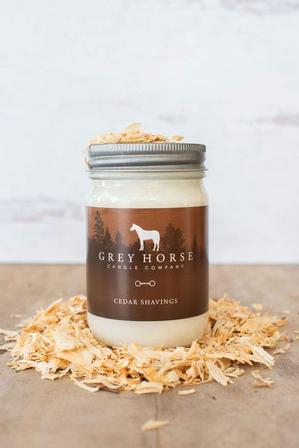 Cedar Shavings Candle - 12 Oz
