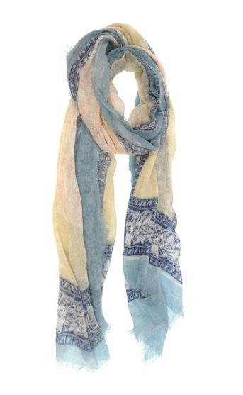 Paisley Boarder Scarf