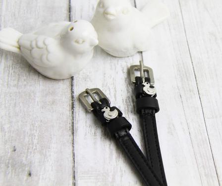 Duck- Silver- Spur Straps