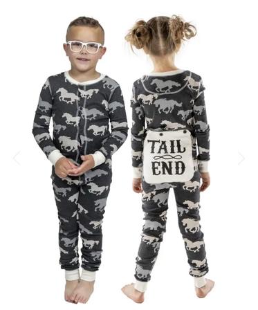 Tail End Kid Horse Onesie Flapjack