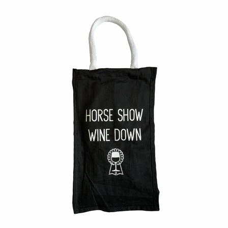 Horse Show Wine Down Tote