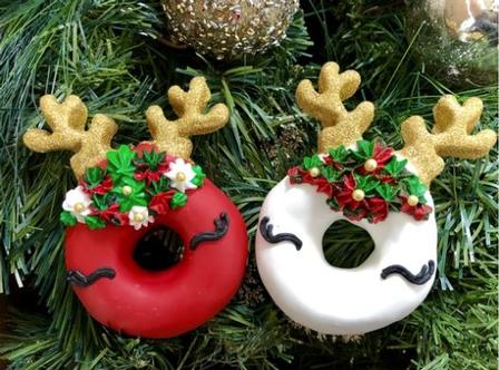 Reindeer Donuts Snaks