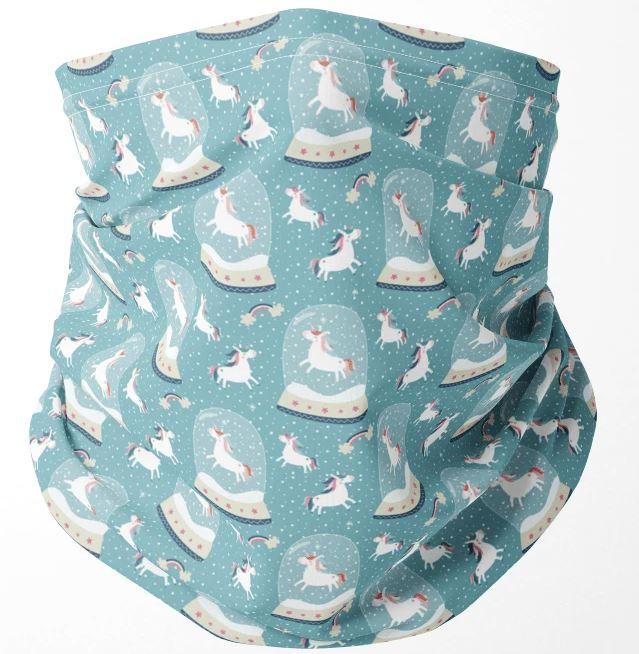Snow Globe Unicorn Gaiter