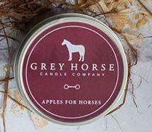 Apples for horses Candle Tin