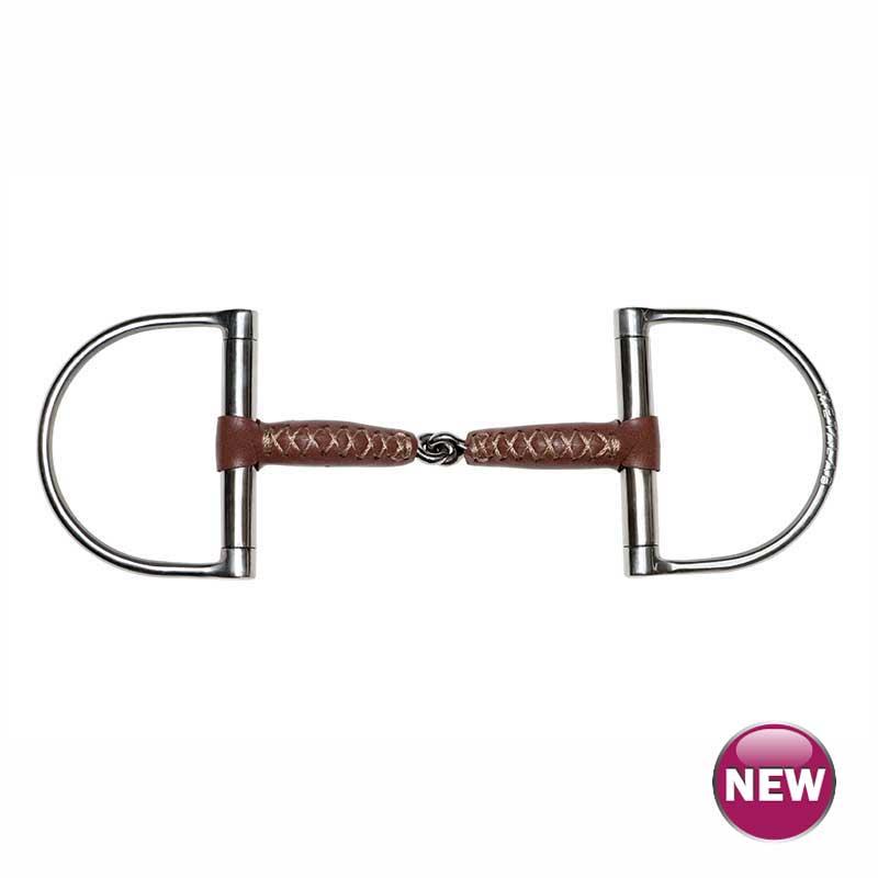 Leather Big Dee Pinchless Snaffle Bit