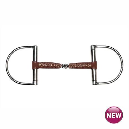 Leather Big Dee Pinchless Snaffle Bit