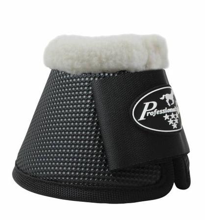 All-Purpose Ballistic Overreach Bell Boots with Fleece BLACK