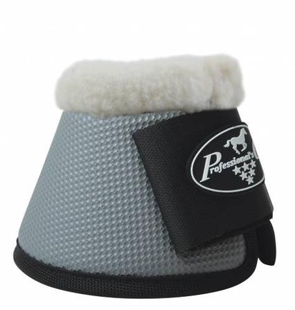 All-Purpose Ballistic Overreach Bell Boots with Fleece CHARCOAL