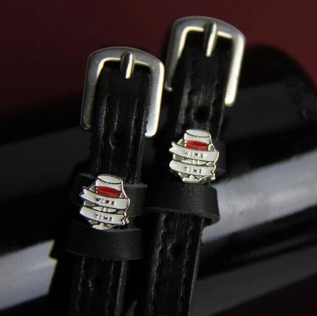 Wine Time Spur Straps