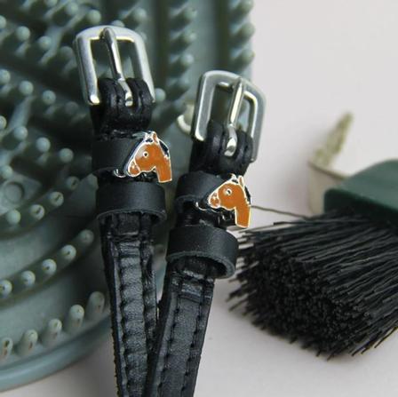 Bay Horse Spur Straps