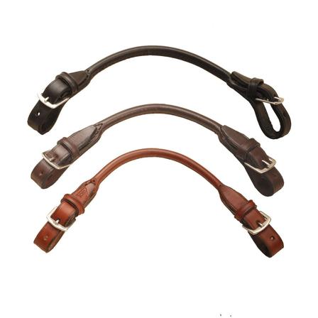 Rolled Bridle Leather with Buckle Ends