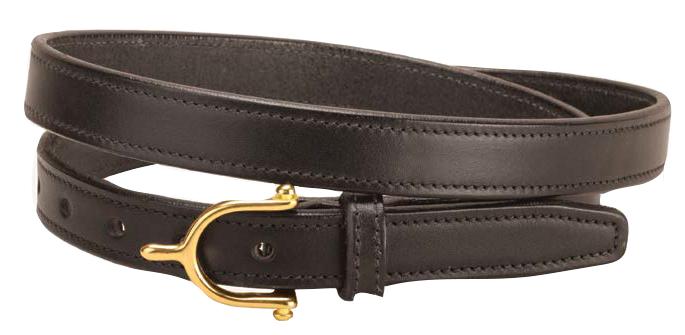  Stitched Belt With Equestrian Inspired Spur Buckle