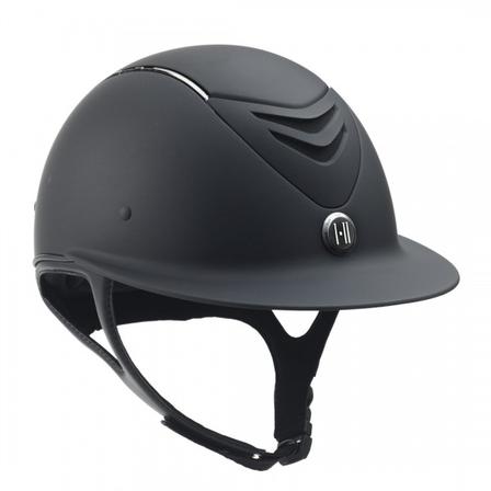 Defender AVANCE Wide Brim Chrome Stripe Helmet