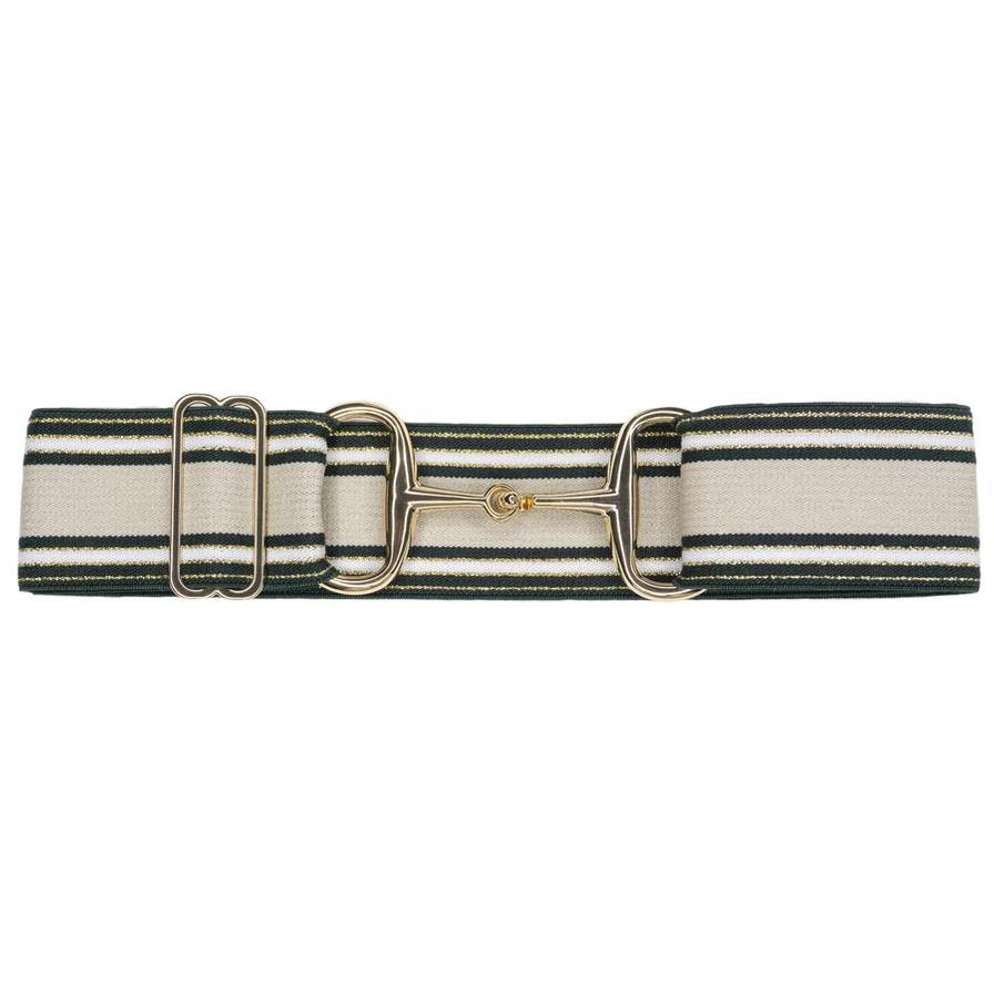 Quinn Belt/Gold Snaffle - 2 Inch