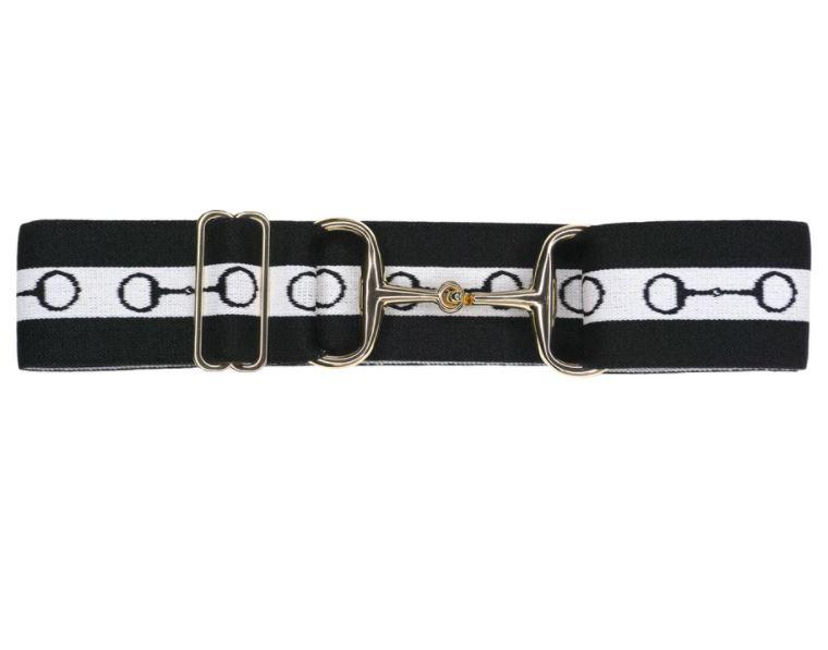 Taryn Belt/Gold Snaffle - 2 Inch