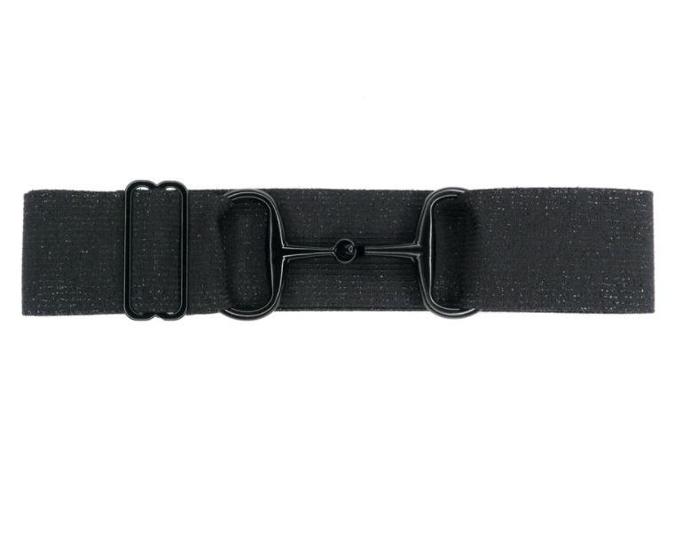 Arezzo Belt/Black Snaffle - 2 Inch