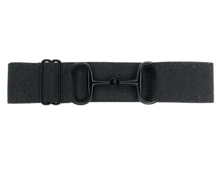 Arezzo Belt/Black Snaffle - 2 Inch