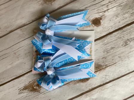 Light Blue Bits Show Bow