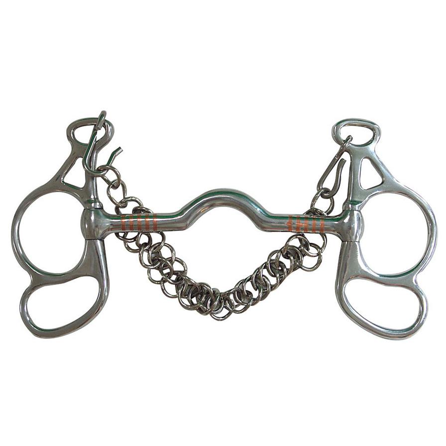 Butterfly Medium Port Driving Horse Bit