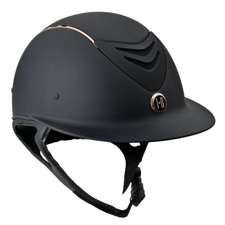 MIPS CCS AVANCE Wide Brim Helmet BLACKMATTE/ROSEGOLD