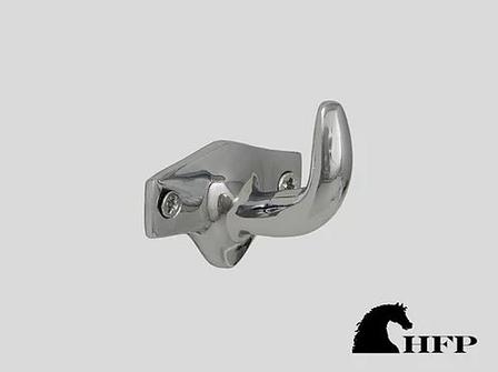 Brass Strap Hook - Chrome