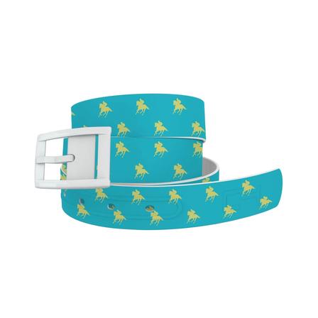 C4 Graphic Belt with Standard Buckle ETA_PONIES_SKYBLUE