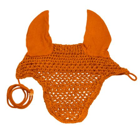 Horse Fare Handmade Crochet Fly Net ORANGE