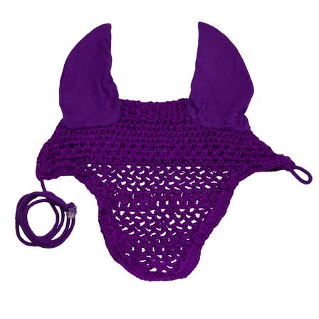 Horse Fare Handmade Crochet Fly Net - Pony PURPLE