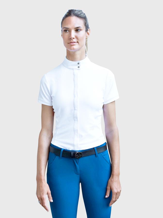  Women's Eulae Short Sleeve Show Shirt