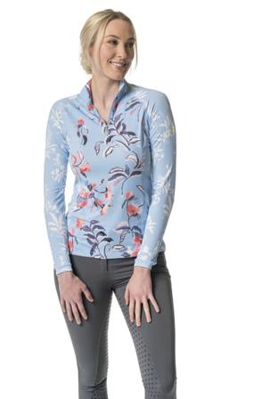Light Blue Floral, Watercolor Multi Print