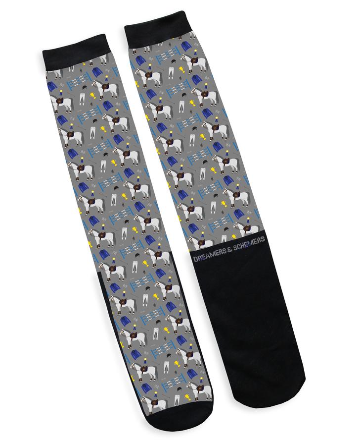 Blue Ribbon Boot Socks