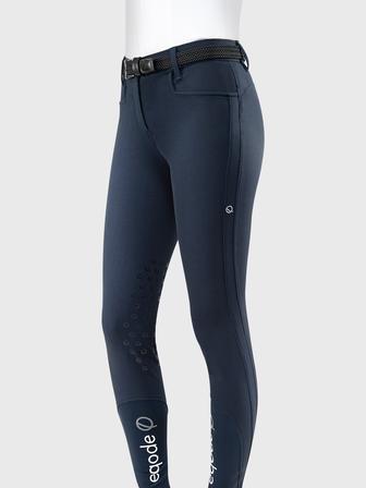 Women's Eqode Knee Grip Breech BLUE