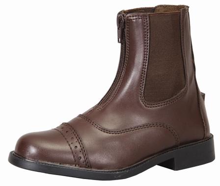 Children's Starter Lite Zip Paddock Boot BROWN