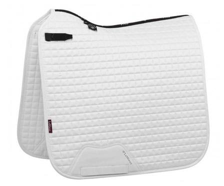 Suede Dressage Square WHITE