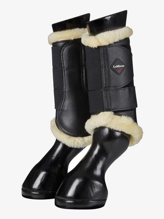 Fleece Brushing Boots BLACK/NATURAL