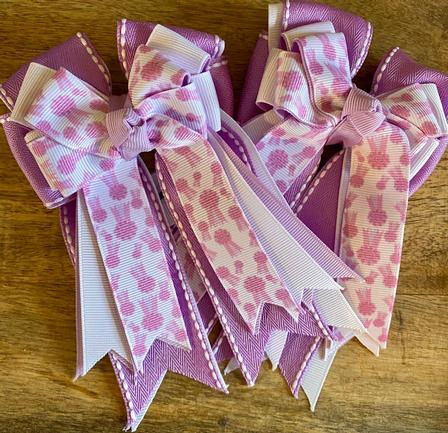 Light Purple & Lavender Rosettes Bows