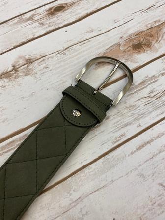 Tailored Sportsman Quilted Clarino™ Belt