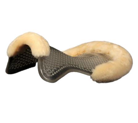 Massage Gel Pad Cut Out Sheepskin Pad